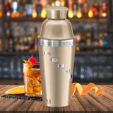 Oggi Dial-a-Drink Stainless Steel Cocktail Shaker (1 lt, 34 oz)