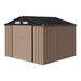 babevy 7 ft. W x 10 ft. D Metal Storage Shed | 104.28 H x 79.92 W x 125.16 D in | Wayfair GJF_PHO_13DQLT27