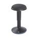 ECR4Kids Sitwell Wobble Stool w/ Cushion, Adjustable Height, Active Seating, Rubber | 23.6 H x 13.3 W x 13.3 D in | Wayfair ELR-15627-BK