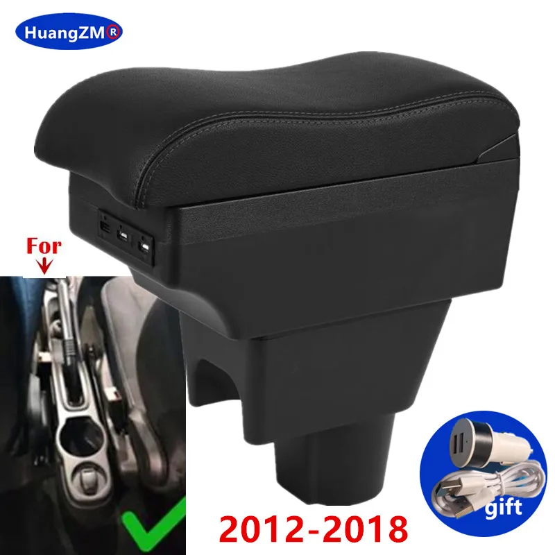 Für Renault Duster Armlehne 2014-2018 für Nissan Terrano 3 Dacia Duster Oroc Auto Armlehne Box gebogene Oberfläche Leder einfach installieren Image