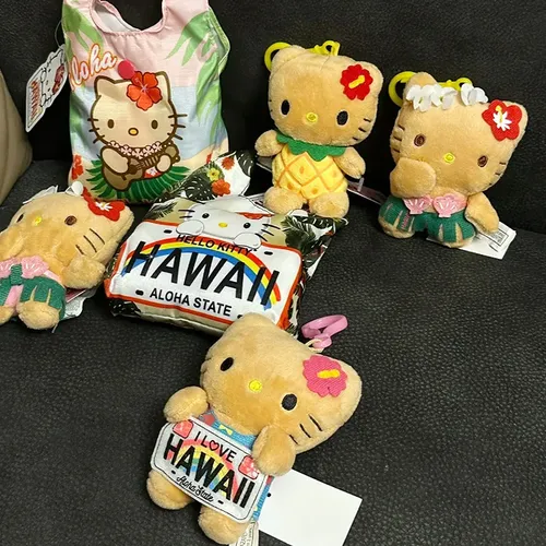 5 Stile Kreativität Hellos Kittys Plüsch Anhänger Ins Kawaii Engel Kitty Katze Plüsch Spielzeug
