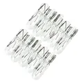 20PCS T5 12v 2w Lampada alogena per auto Luci per strumenti Cruscotto Lampadina Auto Interni Luce