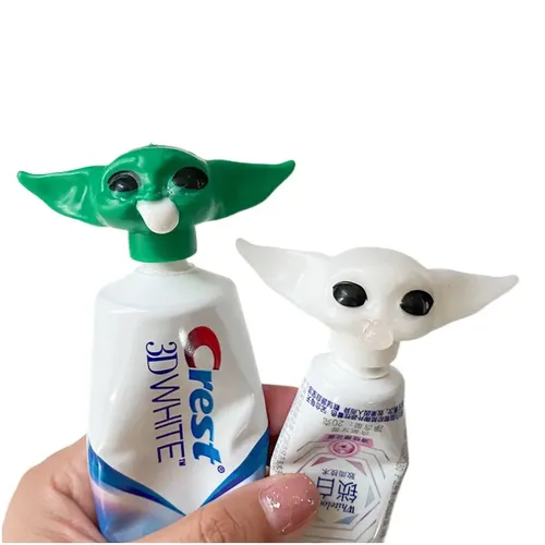 Baby Yoda Anime Puppe Spielzeug Squeeze Zahnpasta Werkzeug Cartoon knifflige Parodie Spielzeug Yoda