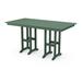 Sol 72 Outdoor™ Sol 72 Dining Table Plastic in Green/Gray | 29.06 H x 72 W x 37 D in | Wayfair 2F06355A57044A428681D4335125C7D5