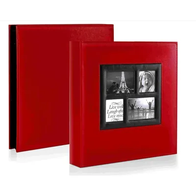 Album 4x6 500 Taschen fotos, Familien hochzeits album mit großer Kapazität fasst 500 horizontale und Image