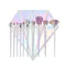 5-10 stücke Lila Einhorn Make-Up Pinsel Set Lidschatten Foundation Powder Blush Blending Schönheit Make Up Schönheit Werkzeug frauen Kosmetik