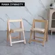 Chaises de salle à manger pliantes portables siège rembourré gain de place adaptées à la salle à