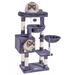 Tucker Murphy Pet™ Elleshia 41.34" H Cat Tree, Sisal in Gray/Blue/Indigo | 41.34 H x 11.81 W x 32.68 D in | Wayfair