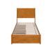 Red Barrel Studio® Kimanee Solid Wood Sleigh Storage Bed Wood in Brown | 44.06 H x 42.13 W x 87.3 D in | Wayfair 51FEF47083174653AB570651669BB7FB