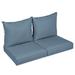 Latitude Run® Outdoor Sunbrella Seat/Back Cushion, Cotton | 5 H x 25 W x 25 D in | Wayfair B9586E813F9E4B29A8629AFC79581B71