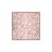 Pink Square 8' Area Rug - Canora Grey Sneza Floral Machine Made Hand Loomed Chenille/Area Rug in 96.0 x 96.0 x 0.08 in Polyester/Chenille | Wayfair