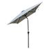 Arlmont & Co. Waterproof Patio Umbrella: Enhance Your Outdoor Space w/ Crank & Push Button Til, Steel | Wayfair 5936351D9B184E48AD3723B82CABC987