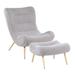 Lounge Chair - Everly Quinn Hetre 40" Wide Lounge Chair | 39.5 H x 40 W x 31 D in | Wayfair DCE36F1A92A845ABADB8EBC56E8AAEA3