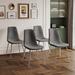 Ivy Bronx dining chairs, dining chairs, dining room chairs Wood/Upholstered in Gray | 34.25 H x 17.72 W x 19.69 D in | Wayfair