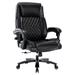 Red Barrel Studio® Lidiana Executive Chair, Leather | 40.8 H x 29.5 W x 29.5 D in | Wayfair B85534C4F3B647E8B250DEB6B48340F4