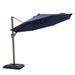 Brayden Studio® Dantoni 120" Cantilever Umbrella w/ Crank Lift Counter Weights Included | 96 H x 120 W x 120 D in | Wayfair