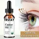 Eyelash Growth Serum Castor Oil Essence Eyelashes Eyebrows Enhancer Lengthening Fuller Thicker