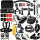 Chest strap head strap storage box Kit For Gopro Hero Action Camera Accessorie Tripod adapter