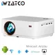 WZATCO New D5 1080P 5G WiFi Android Smart Digital Focus Full HD Projector LED Video Home Theater