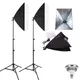 Professional Photography Softbox Lighting Kits 50x70CM Continuous Light System Soft Box For Photo