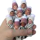 Reborn Dolls Baby Reborn Silicone Reborn Baby Doll 5cm Palm Dolls Pajamas Dress Simulation Baby