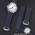 Suitable for Omega Speedmaster Snoopy 310 Canvas Cowhide Bottom Watch Strap New Seahorse AT150 Nylon