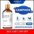 100ML Camphor Essential Oils HIQILI 100% Premium Oil for Insect repellent Stabilizing Emotions