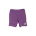 Reebok Athletic Shorts: Purple Solid Activewear - Women's Size 14
