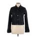 Sam Edelman Denim Jacket: Black Jackets & Outerwear - Women's Size Large