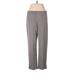 Eileen Fisher Casual Pants - Mid/Reg Rise: Gray Bottoms - Women's Size Medium Petite