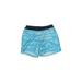 Lands' End Shorts: Blue Bottoms - Kids Girl's Size 7