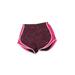 Nike Athletic Shorts: Pink Marled Activewear - Women's Size Small