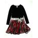 Bonnie Jean Special Occasion Dress: Black Plaid Skirts & Dresses - New - Kids Girl's Size 16