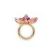 Florere Cocktail Ring - Pink - Swarovski Rings