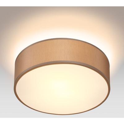 Monzana - Deckenlampe Stoff 30 cm Rund 1 flammig E27 Deckenleuchte Stoffdeckenleuchte