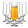Biergläser, Trinkgläser aus hochwertigem Glas, 6er Set, 360 ml, Wassergläser, Saftgläser mit f