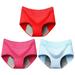 Women S 3pc Menstrual Underwear For Women Lace Panties Briefs Mid Waist Briefs Lace Sexy Women S Underwear Seamless Cotton Underwear for Women Bikini plus Size Underwear for Women 4x Sexy Women