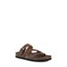 Hazy Leather Footbed Sandal