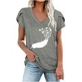 Womens Tops Dressy Casual Sexy Blouses Black Blouses for Women Funeral Tshirts Shirts Graphic Funny Summer Clothes for Women 2024 Vacation Cruise Petite Polos for Women Golf