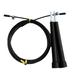 Jump Rope for Kids Adults Men Women Steel Wire Adjustable Speed Jumping Rope Workout Skipping Rope for Training Fitness Exercise Black