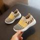 New Kids Casual Shoes Children Sneakers Boy Striped Knitted Sneakers for Girls Slip-On Sports Sock 2-8 Years Tennis Shoes Spring