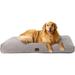 Shredded Memory Foam Dog Beds for Jumbo Dogs Orthopedic XXL Dog Bed for Crate with Washable Removable Cover Giant Pet Bed Dog Mattress Dog Pillow