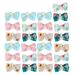 25-Pack Pet Hair Bows Mixed Styles Fruit Pattern Pet Hair Accessories Head Flowers for Pet Cats Puppies Small Dogs Grooming Accessories