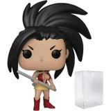 Funko POP My Hero Academia - Momo Yaoyorozu Pop! Vinyl Figure (Bundled with Compatible Pop Box Protector Case) Multicolor 3.75 inches