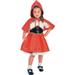 Forum Novelties Kids Deluxe Lil Red Riding Hood Costume Toddler One Color 41 Inch (Pack of 1)