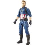 Marvel Infinity War Titan Hero Series Captain America with Titan Hero Power FX Port