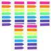 Index Sticker Highlighter Bible Highlighters Colored Tabs Clear Stickers Book Accessory Bookmarks 6 Books