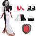 Disney Princess Villains Cruella De Vil Fashion Doll Accessories and Removable Clothes Disney Villains Toy for Kids 5 Years Old and Up