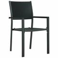 Andoer parcel Rattan Look Chairs 4 Pcs Patio Chairs Furniture Patio Chair Patio Lawn Furniture 23 X Inches (w X D X H) Rewis X 34.8 Inches Steel Chair Balcony Room X D X Sanon