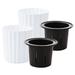 Flowerpot Self Watering Self-watering Planters Office 2 Pcs Indoor Plastic Pots for Plants Theoffice